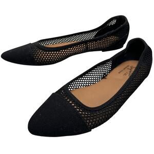 Seychelles Black Mesh Loafers